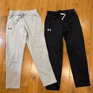 Underarmour YXL joggers - 2 pairs 

Used but good condition